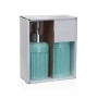 Ensemble de Bain Versa Bleu Dolomite 6,8 x 17 x 6,8 cm de Versa, Ensembles d'accessoires - Réf : S3412186, Prix : 6,28 €, Rem...