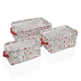 Set di Cestini Versa Lover Tessile 18 x 14 x 28 cm 28 x 18 x 14 cm di Versa, Organizer per cosmetici - Rif: S3412194, Prezzo:...