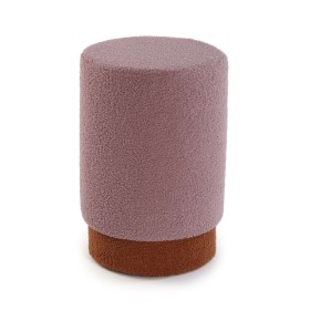 Tabouret Versa Rose clair Bois 33 x 47 x 33 cm de Versa, Poufs et repose-pieds - Réf : S3412284, Prix : 25,74 €, Remise : %