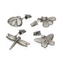 Tablecloth Clip Versa Metal Zinc Alloy 7 x 6,8 cm Insects 4 Pieces by Versa, Tablecloth Clamps - Ref: S3412354, Price: 7,66 €...