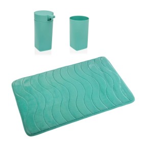 Ensemble de Bain Versa Bleu polypropylène 45 x 2 x 75 cm Moderne de Versa, Ensembles d'accessoires - Réf : S3412363, Prix : 1...