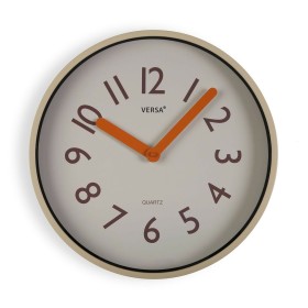 Horloge Murale Versa Crème Plastique Quartz 4 x 30 x 30 cm de Versa, Pendules murales - Réf : S3412378, Prix : 11,56 €, Remis...