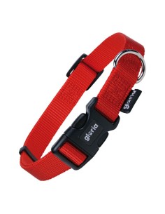 Dog collar Gloria Smooth Red Size L (36-70 cm) by Gloria, Collars - Ref: S6102957, Price: €8.60, Discount: %