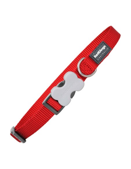 Dog collar Red Dingo Smooth Red (1,5 x 24-36 cm) | Tienda24 Tienda24.eu