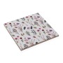 Untersetzer Versa Sansa aus Keramik Blomster 15 x 0,7 x 15 cm | Tienda24 - Global Online Shop Tienda24.eu