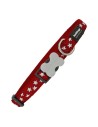 Dog collar Red Dingo Smooth Star Stars (1,5 x 24-36 cm) | Tienda24 Tienda24.eu