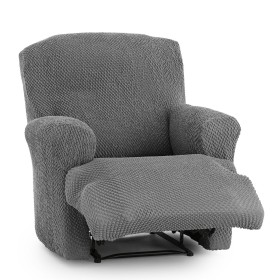 Armchair slipcovers Eysa THOR Dark grey 80 x 100 x 90 cm by Eysa, Armchairs - Ref: D1607022, Price: 82,12 €, Discount: %