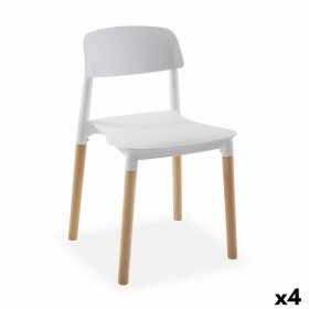 Silla Versa Blanco 45 x 76 x 42 cm (4 Unidades) de Versa, Sillas - Ref: S3412494, Precio: 129,16 €, Descuento: %