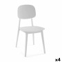 Silla Versa Blanco 39,5 x 80 x 41,5 cm (4 Unidades) de Versa, Sillas - Ref: S3412498, Precio: 170,56 €, Descuento: %