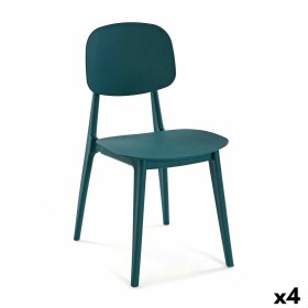 Chair Versa Blue 39,5 x 80 x 41,5 cm (4 Units) by Versa, Chairs - Ref: S3412500, Price: 170,56 €, Discount: %