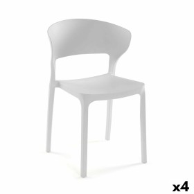 Cadeira Versa Branco 39,5 x 79 x 41,5 cm (4 Unidades) de Versa, Cadeiras - Ref: S3412502, Preço: 139,50 €, Desconto: %