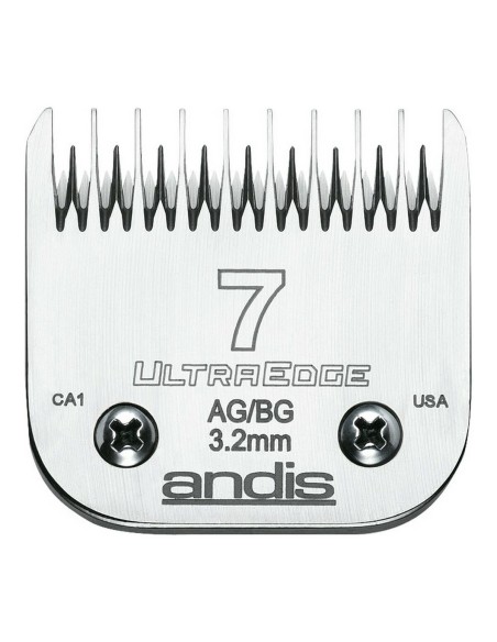 Lames Andis 7 Acier Acier au carbone (3,2 mm) | Tienda24 Tienda24.eu