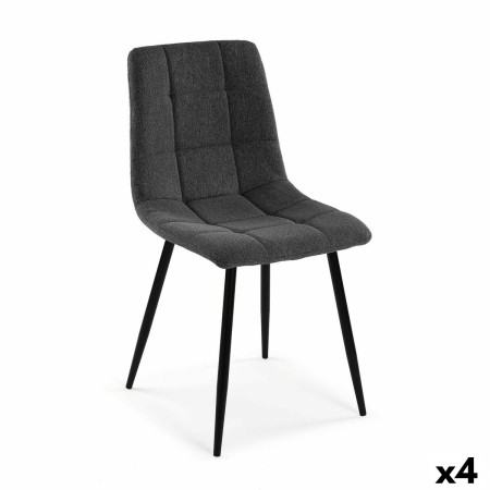 Chair Versa Cherner Grey 53 x 87 x 45 cm (4 Units) by Versa, Chairs - Ref: S3412508, Price: 180,92 €, Discount: %