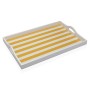 Bandeja Versa Amarillo Madera MDF 30 x 5 x 45 cm Rayas de Versa, Platos y fuentes - Ref: S3412556, Precio: 10,78 €, Descuento: %