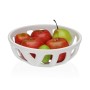 Coupe à fruits Versa Blanc Céramique Dolomite 26,4 x 8,5 x 26,4 cm | Tienda24 - Global Online Shop Tienda24.eu