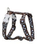 Imbracatura per Cani Red Dingo Style Azzurro Marrone Pois 30-48 cm da Red Dingo, Imbracature - Ref: S6103212, Precio: €17.06,...