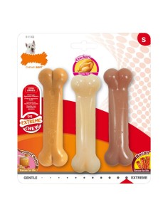 Dog chewing toy Nylabone Rawhide Knot Size M Nylon Veal | Tienda24 Tienda24.eu