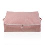 Caixa de Armazenamento Versa Corduroy 50 x 20 x 70 cm Cor de Rosa | Tienda24 - Global Online Shop Tienda24.eu