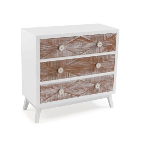 Chest of drawers Versa Sira Pine MDF Wood 34 x 76 x 80 cm by Versa, Cupboards and shelving - Ref: S3412764, Price: 195,46 €, ...