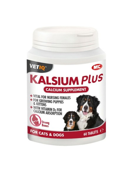 Suplementos e vitaminas Planet Line Kalsium Plus 60 Unidades | Tienda24 Tienda24.eu