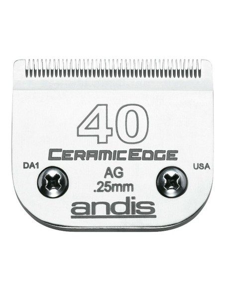 Recambio de Cuchilla para Afeitadora Andis S-40 0,25 mm Cerámica Perro | Tienda24 Tienda24.eu