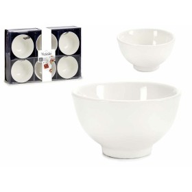 Set of bowls Porcelain White 150 ml 6 Pieces 11 x 5,5 x 11 cm by Vessia, Bowls and large cups - Ref: S3601507, Price: 10,66 €...