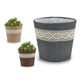 Maceta (19 x 17,5 x 19 cm) de Ibergarden, Macetas para flores - Ref: S3601596, Precio: 2,42 €, Descuento: %