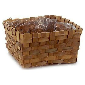 Pot Canne Marron 24 x 13 x 24 cm de Ibergarden, Pots de fleurs - Réf : S3601721, Prix : 2,18 €, Remise : %