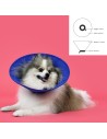 Elizabethan Dog Collar KVP EZ Soft Blue (9-25 cm) | Tienda24 Tienda24.eu