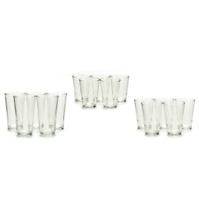 Set de Verres 41015 Transparent verre 6 x (51 cl) / 6 x (34 cl) / 6 x (23 cl) de Vivalto, Gobelets - Réf : S3601895, Prix : 1...