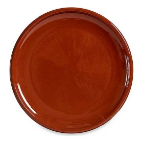 Flat Plate Ø 30 cm Honey Baked clay 30 x 3 x 30 cm by La Dehesa, Plates and dishes - Ref: S3601985, Price: 6,98 €, Discount: %