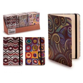 Bloc de Notes Multicouleur B6 Cercles 100 Volets 12,5 x 1,3 x 17,5 cm (18 Unités) | Tienda24 - Global Online Shop Tienda24.eu