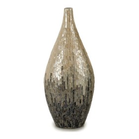 Jarrón Gris Degradado (21 x 63 x 28	 cm) de Gift Decor, Jarrones - Ref: S3603671, Precio: 30,63 €, Descuento: %