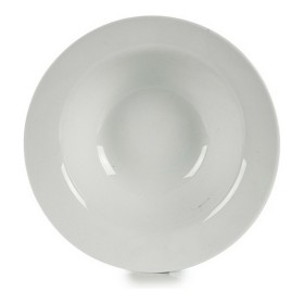 Prato para Massa Branco Porcelana 23 x 6,5 x 23 cm (Ø 23 cm) de BigBuy Home, Pratos e fontes - Ref: S3604502, Preço: 4,77 €, ...