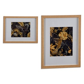 Quadro Alexandra House Living Legno Astratto 120 x 120 cm | Tienda24 - Global Online Shop Tienda24.eu