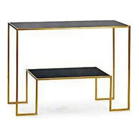 Hall BIG-S3605005 Black Golden Metal Crystal by Gift Decor, Tables - Ref: S3605005, Price: 88,09 €, Discount: %