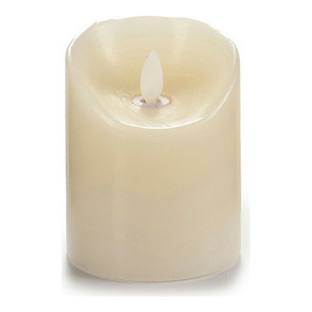 LED Candle Cream 8 x 8 x 10 cm 10 x 11,5 x 10 cm by Gift Decor, Candle Lights - Ref: S3605064, Price: 6,00 €, Discount: %