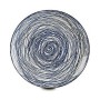 Flat plate Stripes Porcelain Blue White 24 x 2,8 x 24 cm by Vessia, Plates and dishes - Ref: S3605162, Price: 2,42 €, Discoun...