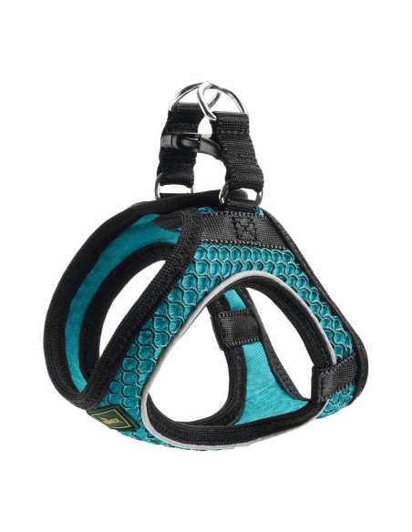 Arnés para Perro Hunter Hilo-Comfort Turquesa Talla XXS (26-30 cm) | Tienda24 Tienda24.eu