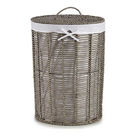 Laundry basket Alexandra House Living Urban Beige Hemp Metal Fir wood | Tienda24 - Global Online Shop Tienda24.eu