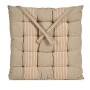 Cojín para sillas Rayas Beige Crema 40 x 5,5 x 40 cm de Gift Decor, Cojines - Ref: S3607499, Precio: 5,40 €, Descuento: %