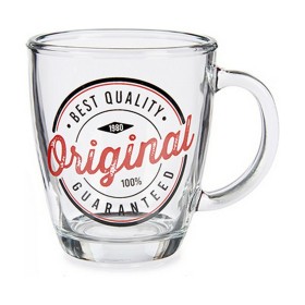 Taza Mug Original Transparente Vidrio 320 ml de Vivalto, Tazas - Ref: S3607730, Precio: 1,28 €, Descuento: %