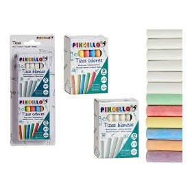 Giz Pack 48822 Branco Multicolor (2 pcs) de Pincello, Gizes - Ref: S3607984, Preço: 0,46 €, Desconto: %