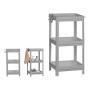 Bathroom Shelves Grey polypropylene (35,5 x 23 x 70,5 cm) by Berilo, Bathroom Shelves - Ref: S3608046, Price: 12,03 €, Discou...