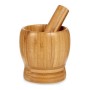 Almofariz Natural Bambu (11 x 12 cm) de Kinvara, Conjuntos de almofariz - Ref: S3608234, Preço: 6,87 €, Desconto: %