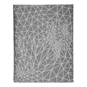 Mantel Abstracto Gris Jacquard Blanco (140 x 180 cm) de Kinvara, Manteles - Ref: S3608640, Precio: 10,97 €, Descuento: %