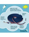 Dog Lead Coachi Training Blue 10m | Tienda24 Tienda24.eu