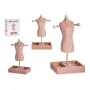 Joyero de Pie Rosa Terciopelo Madera (12 x 40 x 24 cm) de Gift Decor, Organizadores de joyas - Ref: S3608795, Precio: 21,51 €...