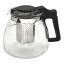 Théière Noir Transparent Argenté verre Plastique 900 ml de Vivalto, Service à thé et à café - Réf : S3608815, Prix : 5,59 €, ...