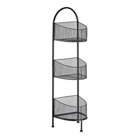 Scaffale Nero Metallo (21,2 x 97 x 28,5 cm) di Gift Decor, Unità di mensole - Rif: S3609053, Prezzo: 23,00 €, Sconto: %